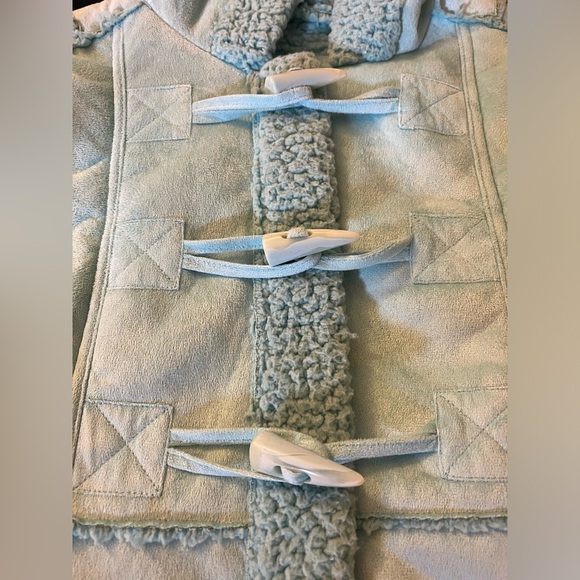 Justice Girls Faux Suede with Faux fur sherpa lined Jacket - Picture 15 of 17